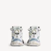 Γυναικείο αθλητικό Sneakers σε μπλε/κίτρινο/λευκό