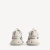 Γυναικείο αθλητικό Sneakers «Track Signature» σε μπεζ/ροζ