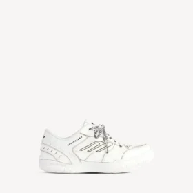 Γυναικείο λευκό παπούτσι τύπου «clean Sneaker» της σειράς «Hamptons»