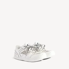 Γυναικείο λευκό παπούτσι τύπου «clean Sneaker» της σειράς «Hamptons»