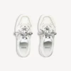 Γυναικείο λευκό παπούτσι τύπου «clean Sneaker» της σειράς «Hamptons»