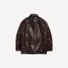 Γυναικείο oversized παλτό σε χρώμα καφέ