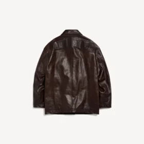 Γυναικείο oversized παλτό σε χρώμα καφέ