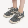 Γυναικείο παπούτσι τύπου Sneakers «Hamptons» από τζιν σε μπλε/εκρού