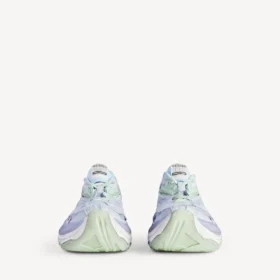 Γυναικείο παπούτσι τύπου Sneakers «Jet» σε ανοιχτό μπλε/λιλά/λάιμ