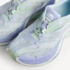 Γυναικείο παπούτσι τύπου Sneakers «Jet» σε ανοιχτό μπλε/λιλά/λάιμ
