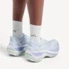 Γυναικείο παπούτσι τύπου Sneakers «Jet» σε ανοιχτό μπλε/λιλά/λάιμ