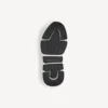 Γυναικείο πλεκτό πάνινο Sneakers Speed 2.0 από ανακυκλωμένα υλικά με δίχρωμη σόλα σε μαύρο/λευκό