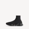 Γυναικείο πλεκτό πάνινο Sneakers Speed 2.0 από ανακυκλωμένα υλικά σε μαύρο χρώμα