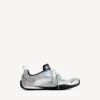Γυναικείο Radar Gradient Lines Sneakers σε λευκό/γκρι/ασημί/μαύρο/μπλε