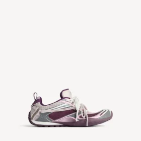 Γυναικείο Radar Sneakers με διαβαθμισμένες γραμμές σε μωβ/γκρι/ροζ/λευκό