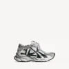 Ανδρικά Sneakers σε γκρι/λευκό/μαύρο