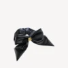 Γυναικείο scrunchie Clemence XL σε μαύρο/χρυσό