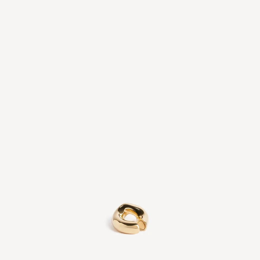 Γυναικείο σκουλαρίκι τύπου «ear cuff» eisa xs σε γυαλιστερό χρυσό