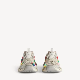 Γυναικείο Sneakers 3XL Extreme Lace σε χρώμα eggshell/πολύχρωμο