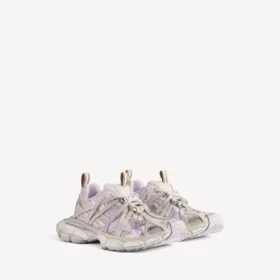 Γυναικείο Sneakers 3XL Extreme Laces B σε μπεζ/καφέ/λιλά