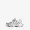 Γυναικείο Sneakers 3XL Extreme Laces με λογότυπο σε λευκό/εκρού/γαλάζιο