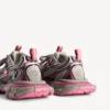 Γυναικείο Sneakers 3XL με ντεγκραντέ και διακοσμητικά στοιχεία σε γκρι/ροζ