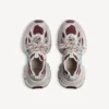 Γυναικείο Sneakers 3XL με πλέξη σε καφέ/μπεζ/μπλε