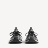 Γυναικείο Sneakers 3XL σε μαύρο/ασημί