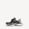 Γυναικείο Sneakers 3XL σε μαύρο/ασημί