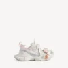 Γυναικείο Sneakers με κορδόνια 3XL σε λευκό/ανοιχτό ροζ