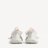 Γυναικείο Sneakers με κορδόνια 3XL σε λευκό/ανοιχτό ροζ