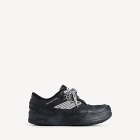 Γυναικείο Sneakers με πλατφόρμα «Hamptons» σε μαύρο χρώμα