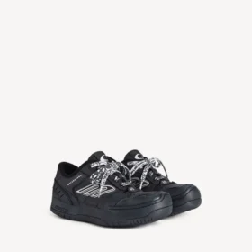 Γυναικείο Sneakers με πλατφόρμα «Hamptons» σε μαύρο χρώμα