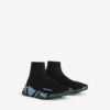 Γυναικείο Sneakers Speed 2.0 με ιριδίζον φινίρισμα σε μαύρο χρώμα