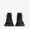 Ανδρικό Sneakers Speed 2.0 με κορδόνια από ανακυκλωμένο πλεκτό ύφασμα σε μαύρο χρώμα