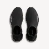 Γυναικείο Sneakers Speed 2.0 με πλήρως διαφανή σόλα από ανακυκλωμένο πλεκτό ύφασμα σε μαύρο χρώμα