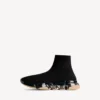 Ανδρικό Sneakers Speed 2.0 με πλήρως διαφανή σόλα από ανακυκλωμένο πλεκτό ύφασμα σε μαύρο/μπεζ