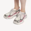 Γυναικείο Sneakers Triple S.2 Gradient σε μωβ χρώμα