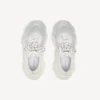 Γυναικείο Sneakers Triple S Glitter Spray σε λευκό/ασημί
