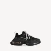 Γυναικείο Sneakers Triple S με διαφανή σόλα σε μαύρο χρώμα