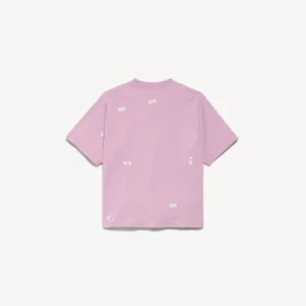 Γυναικείο T-shirt 520 stickers με μεσαία εφαρμογή σε παλαιό ροζ/λευκό