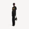 Γυναικείο T-shirt Balenciaga Sacra Cœur με μεσαία εφαρμογή, σε μαύρο χρώμα
