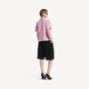 Γυναικείο T-shirt Balenciaga Sacra Cœur με μεσαία εφαρμογή σε παλαιό ροζ χρώμα
