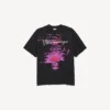 Γυναικείο T-shirt «Dream» με μεσαία εφαρμογή σε μαύρο χρώμα
