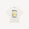 Γυναικείο T-shirt Salon de Couture με ειδική γραμμή σε κρεμ χρώμα