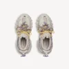 Γυναικείο Track Sneakers με κορδόνια σε χρώματα ταούπε/κίτρινο/μοβ/καφέ/μαύρο