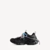 Γυναικείο Track Sneakers με κορδόνια σε μαύρο/ροζ/μπλε/μπεζ