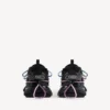 Γυναικείο Track Sneakers με κορδόνια σε μαύρο/ροζ/μπλε/μπεζ