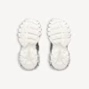 Γυναικείο Track Sneakers με λογότυπο σε στένσιλ σε μαύρο/λευκό