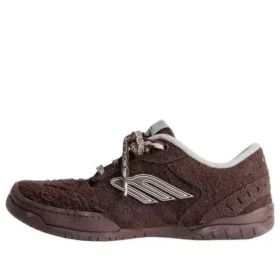 Hamptons Suede Sneakers «Dark Brown Grey» 841765WHPSU2290WHITE