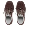 Hamptons Suede Sneakers «Dark Brown Grey» 841765WHPSU2290WHITE