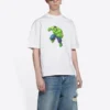 Hulk 2021 MARVEL T-shirt με μεσαία εφαρμογή “Λευκό” 612966TLV599000