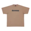 Καπέλα T-shirt Boxy Fit “Tan” 651795TNVL17761