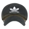 Καπέλο Balenciaga x adidas Trefoil με λογότυπο Balenciaga «Black White» 723749410B2